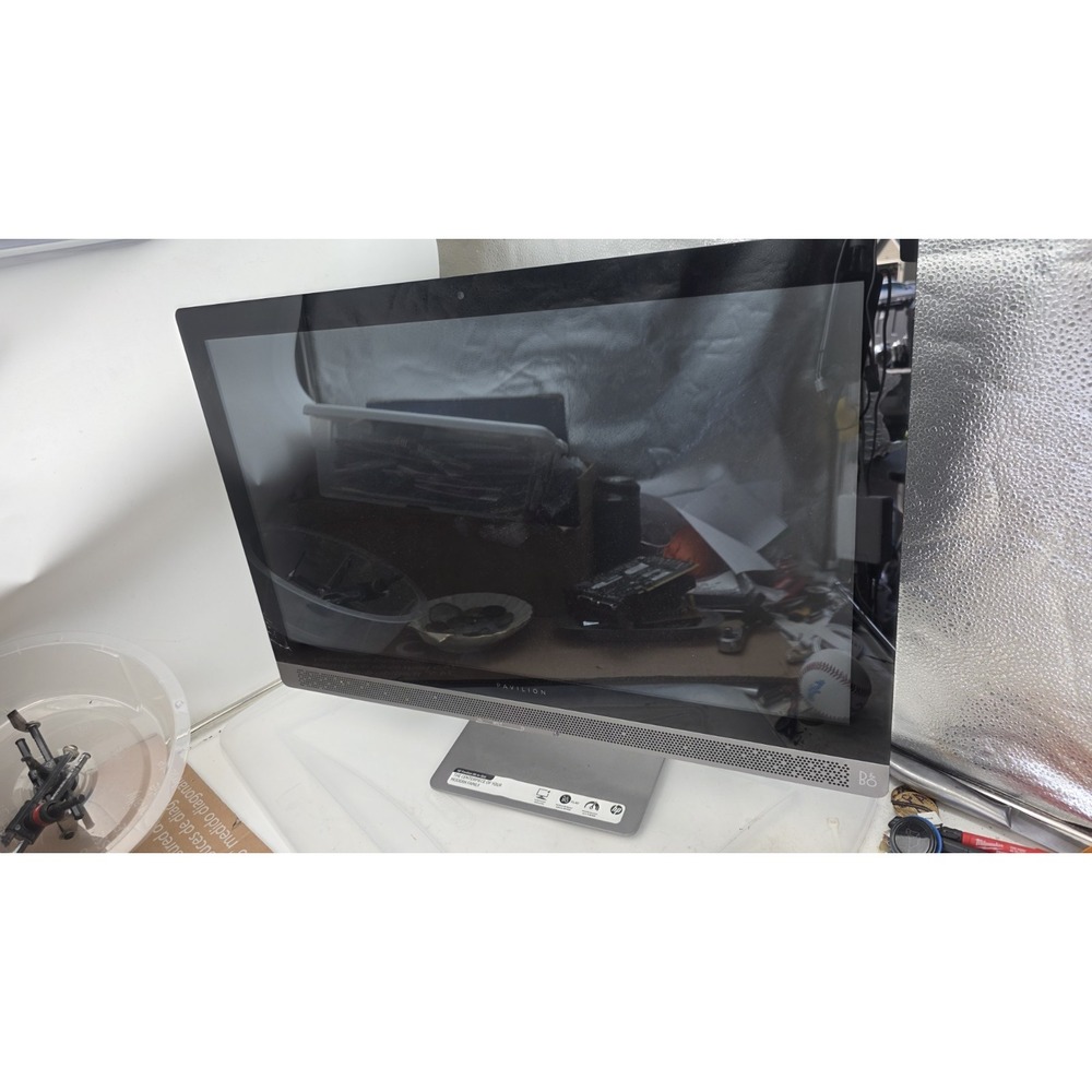 HP All-in-One Computer Pavilion V8P37AA#ABA AMD No Power Supply As Is